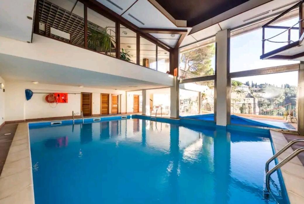 Pieve Ligure A Picco Sul Mare Con Piscina Villa Regina Zewnętrze zdjęcie