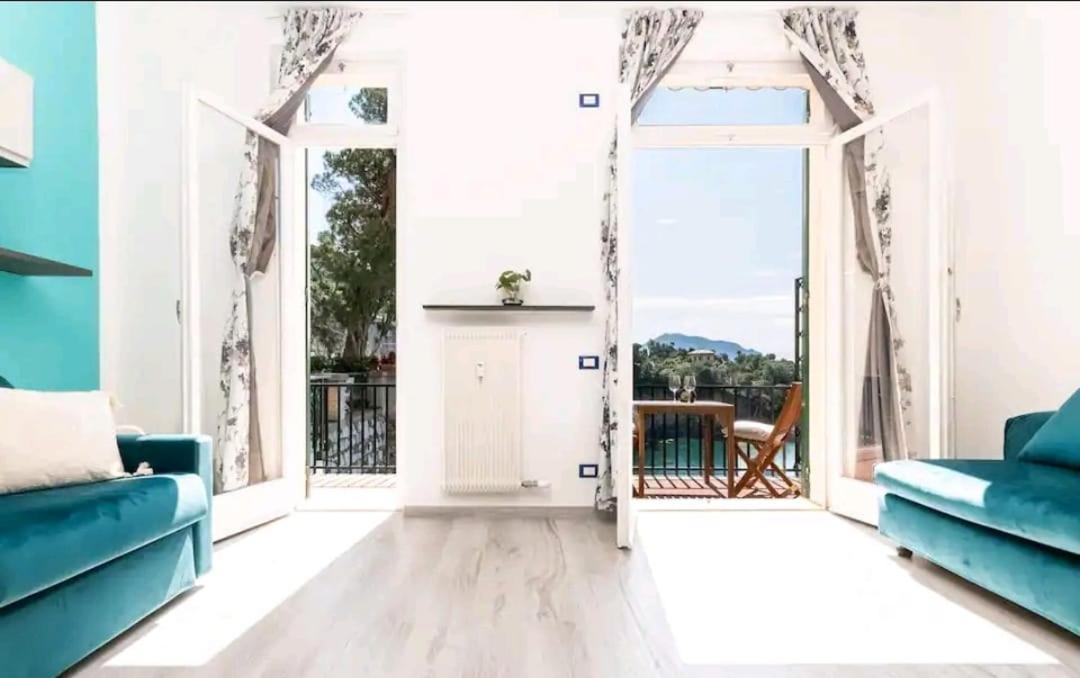 Pieve Ligure A Picco Sul Mare Con Piscina Villa Regina Zewnętrze zdjęcie