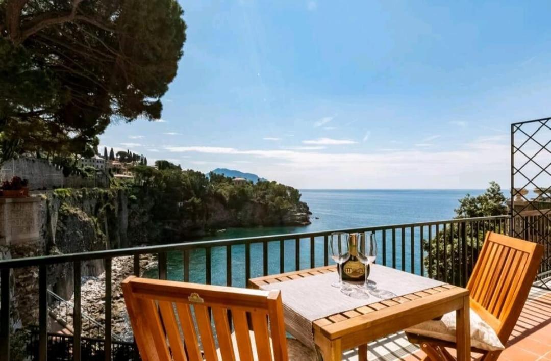 Pieve Ligure A Picco Sul Mare Con Piscina Villa Regina Zewnętrze zdjęcie